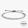 Load image into Gallery viewer, Bolo Crystal Tennis Bracelet
