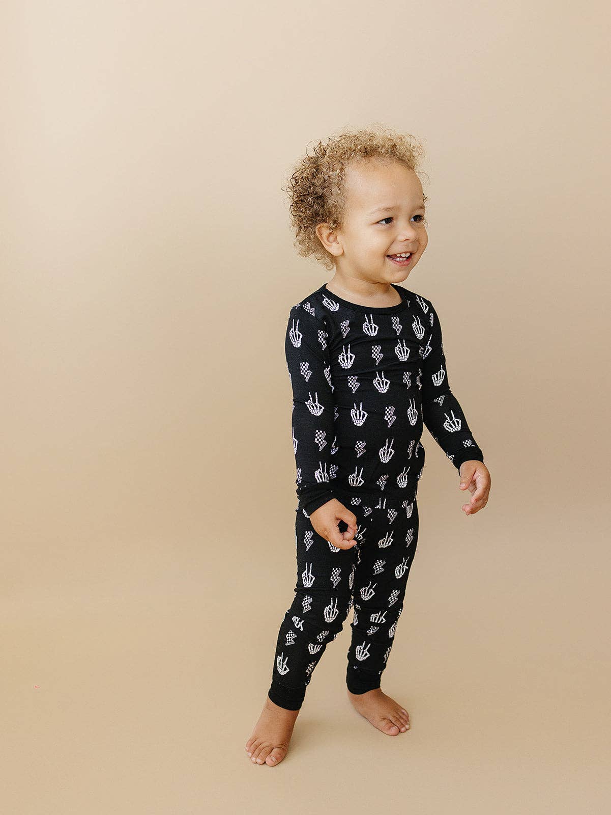 Skelly Vibes Bamboo Toddler & Kids Two Piece Set