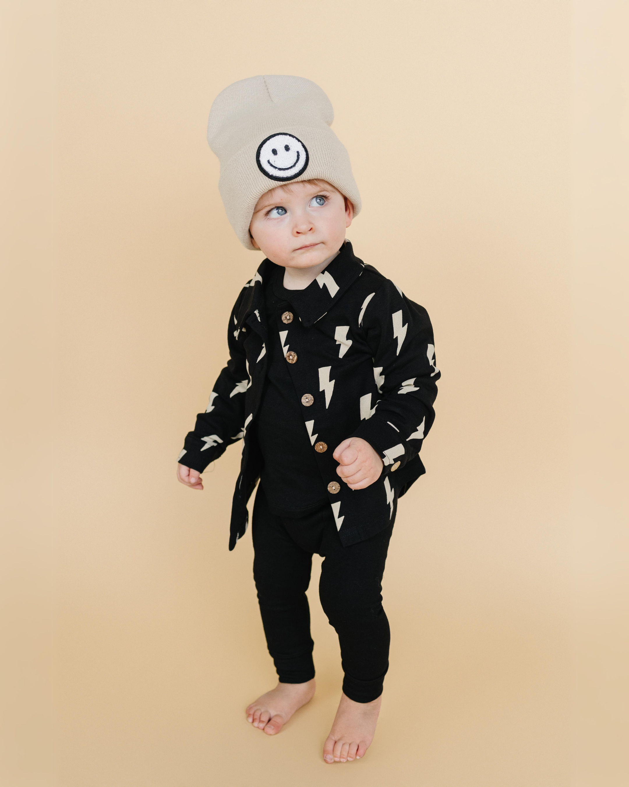 Black Bolts Shacket