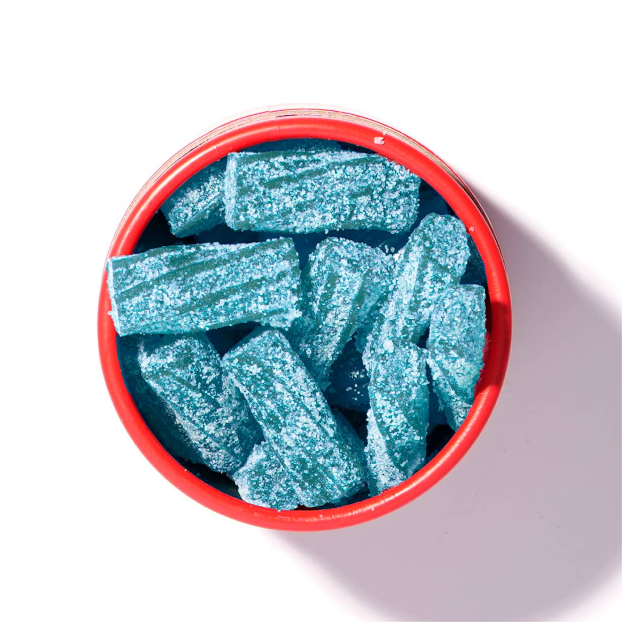 Blue Raspberry Sour Licorice Twists - (8oz Tube)
