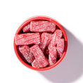 Load image into Gallery viewer, Strawberry Sour Licorice Twists - (8oz Tube)
