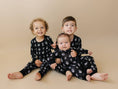 Load image into Gallery viewer, Skelly Vibes Bamboo Baby Zip Romper
