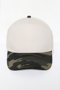 Load image into Gallery viewer, Camo Print Brim 5 Panel Caps
