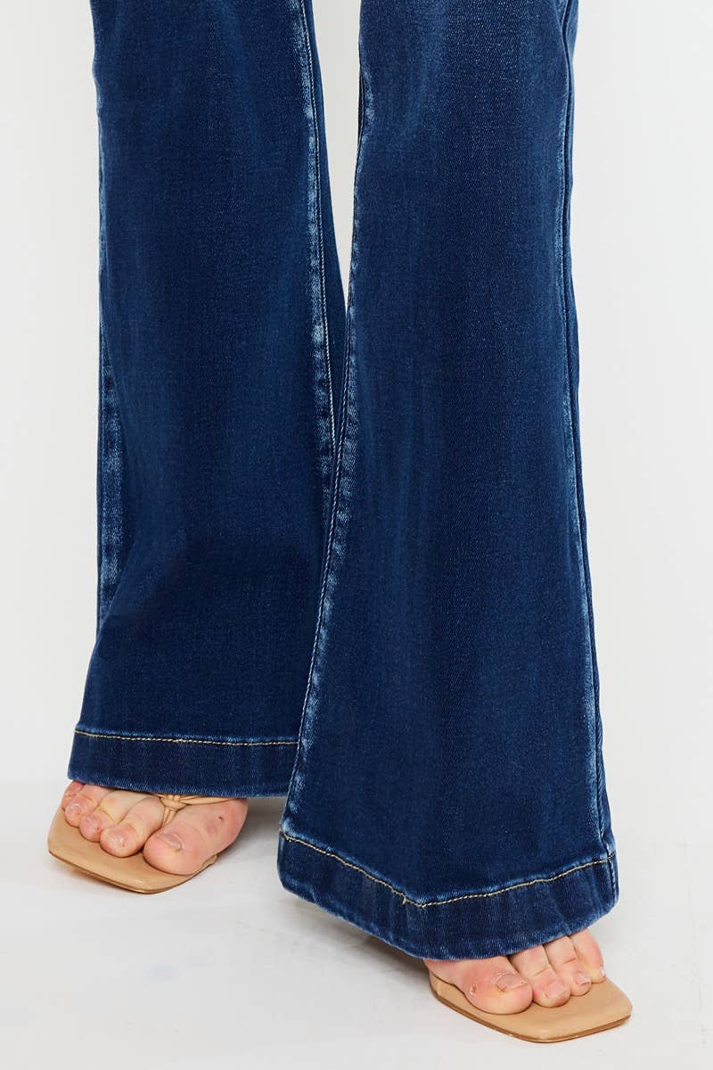 KanKan High Rise Flare Jeans