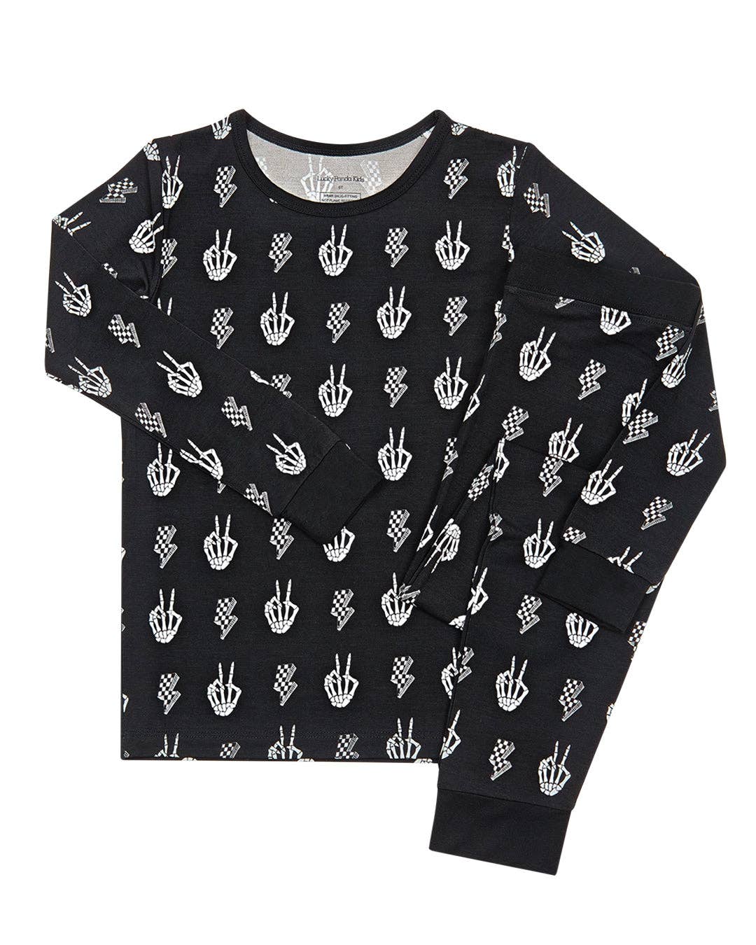 Skelly Vibes Bamboo Toddler & Kids Two Piece Set