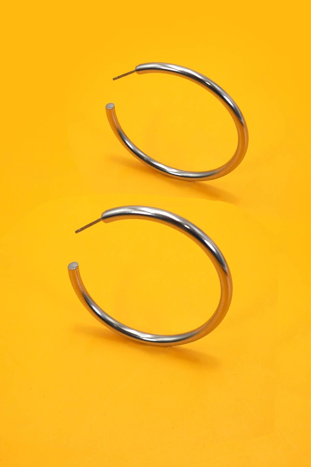 18K Stainless Steel Hoop