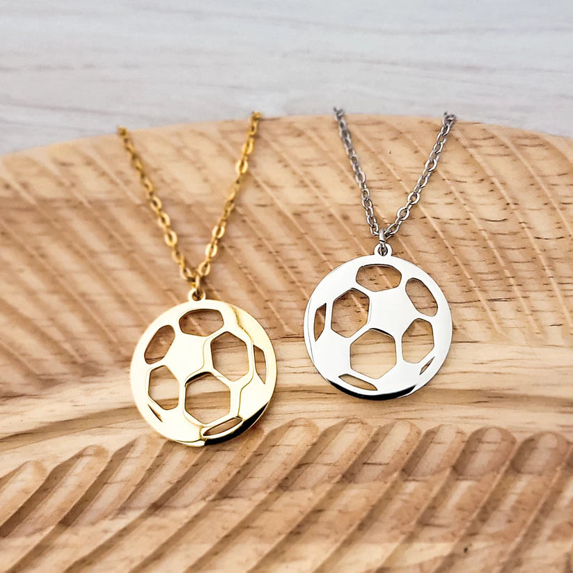 Soccer Pendant Necklace